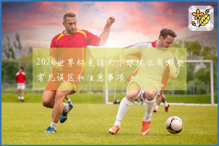 2026世界杯竞猜大小球玩法有哪些常见误区和注意事项